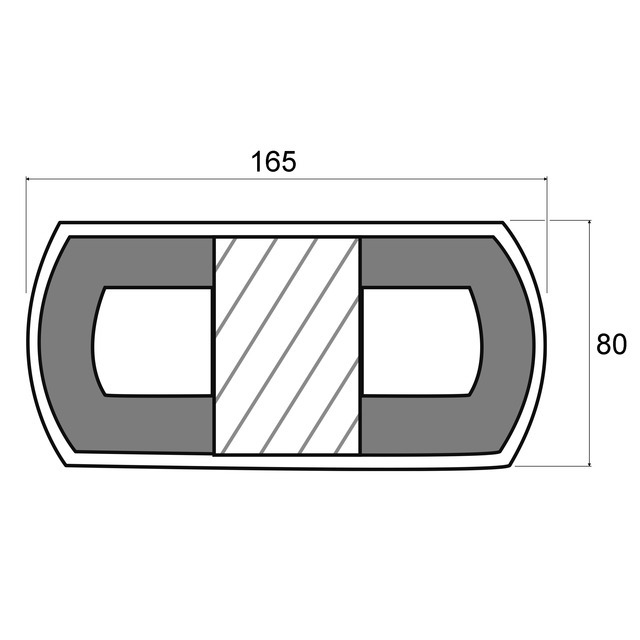 FEU Arriere Gauche Rectangle 4 Fonctions LED 12-24V référence fournisseur 1216774B